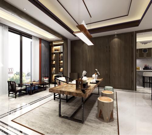 聚通装潢设计案例-公园壹号