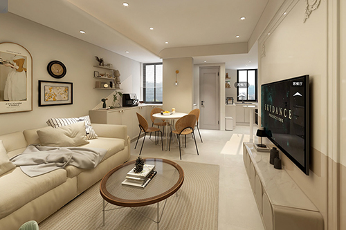 聚通装潢设计案例-丽景新苑