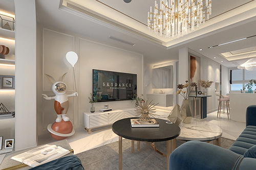 聚通装潢设计案例-恒盛豪庭