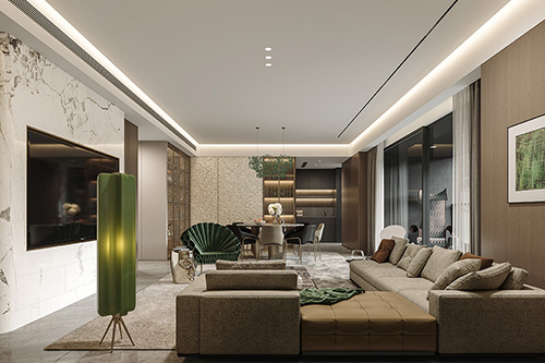 聚通装潢设计案例-绿城黄浦湾