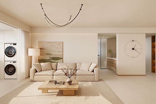 聚通装潢设计案例-龙沟新苑