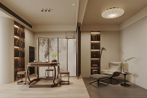 聚通装潢设计案例-新中苑